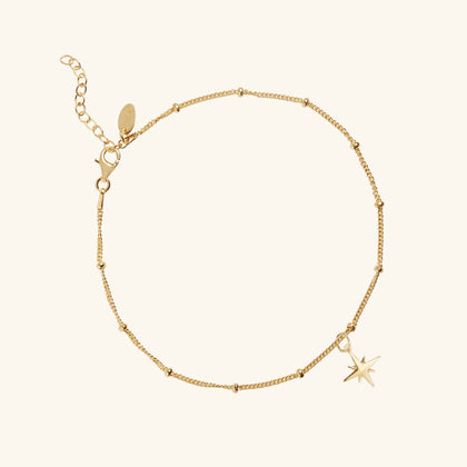 Star Anklet Gold